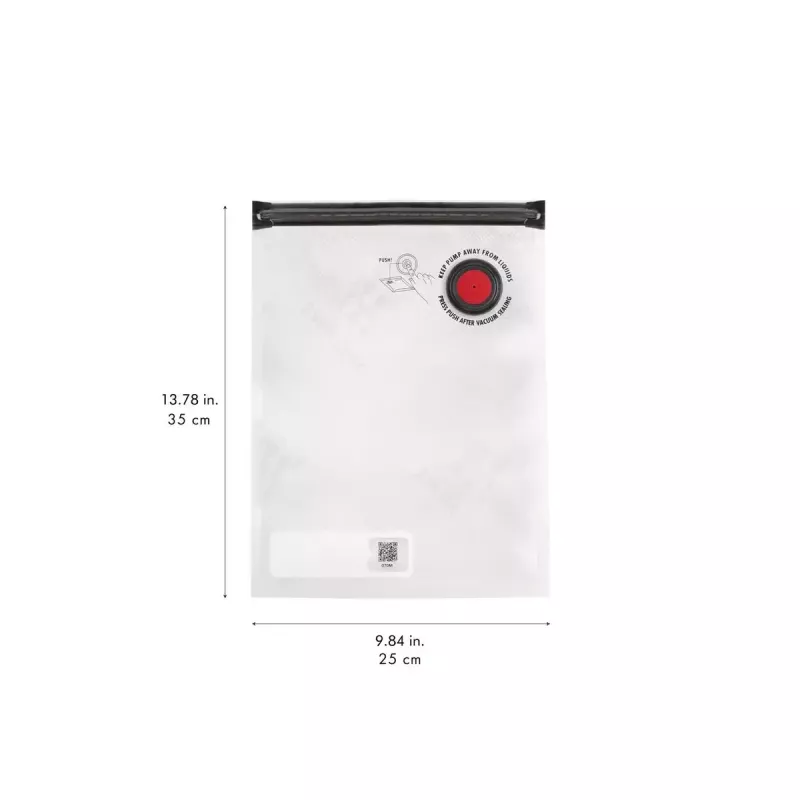 Zwilling Fresh & Save tyhjiöpussit, 4 L, 10 kpl