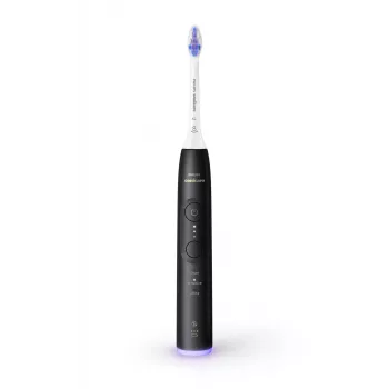 Philips Sonicare 6500 Series HX7411/02 äänisähköhammasharja sovelluksella, 62 000 liikettä/min, painetunnistin, ajastin, musta