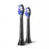 Philips Sensitive HX6052/88 2 kpl:n pakkaus harjaspäitä, 2 kpl, musta, 3 kuukautta, erittäin pehmeä, Philips, Philips Sonicare