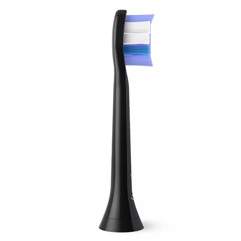 Philips Sensitive HX6052/88 2 kpl:n pakkaus harjaspäitä, 2 kpl, musta, 3 kuukautta, erittäin pehmeä, Philips, Philips Sonicare