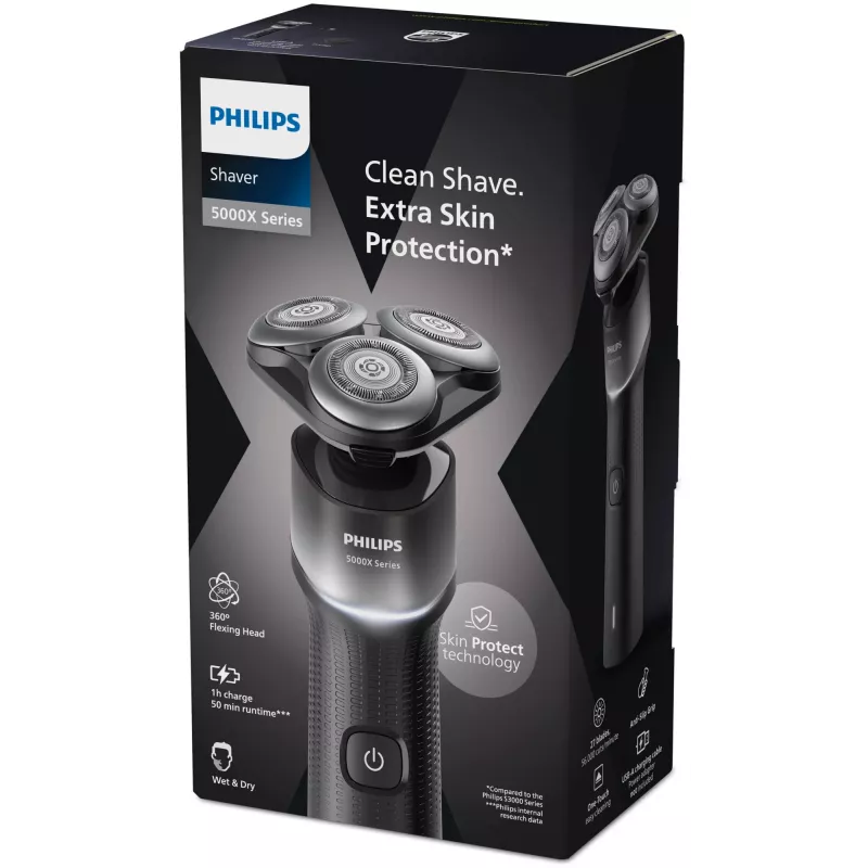 Philips Shaver 5000X series X5004/00 märkä- ja kuivaparranajokone