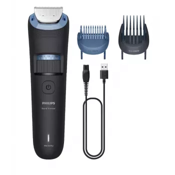 Partatrimmeri Philips BT3665/15 täysmetalliterillä, 0,5–20 mm, 40 vaihetta, langaton, musta