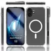 3mk Armor MagCase suojakuori Apple iPhone 17:lle, MagSafe-yhteensopiva, TPU-takakuori, vahvistetut kulmat, läpinäkyvä