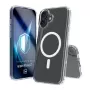 3mk Armor MagCase suojakuori Apple iPhone 17:lle, MagSafe-yhteensopiva, TPU-takakuori, vahvistetut kulmat, läpinäkyvä