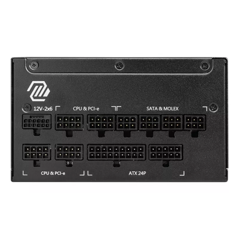 MSI MAG A1000GL PCIE5 II virtalähde 1000 W 24-pin ATX ATX musta