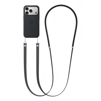 APPLE Crossbody Strap - musta
