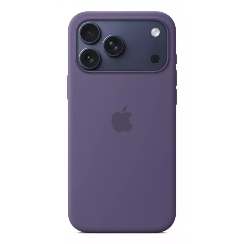APPLE iPhone 17 Pro Max - silikonikuori MagSafe-yhteensopiva - violetti sumu
