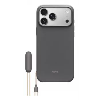 APPLE Beats iPhone 17 Pro Max - Kickstand-kuori MagSafe-yhteensopiva ja kameran ohjaus - graniitinharmaa