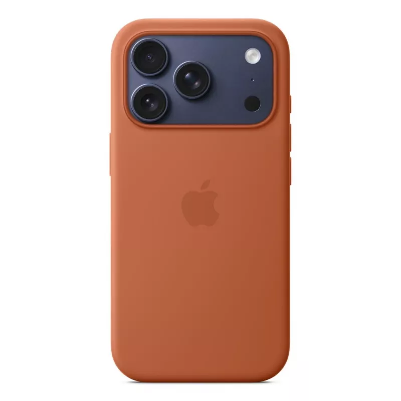 APPLE iPhone 17 Pro – silikonikuori MagSafe-yhteensopiva – terrakotta