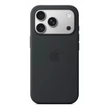 Apple silikonikuori MagSafe-yhteensopiva iPhone 17 Pro musta
