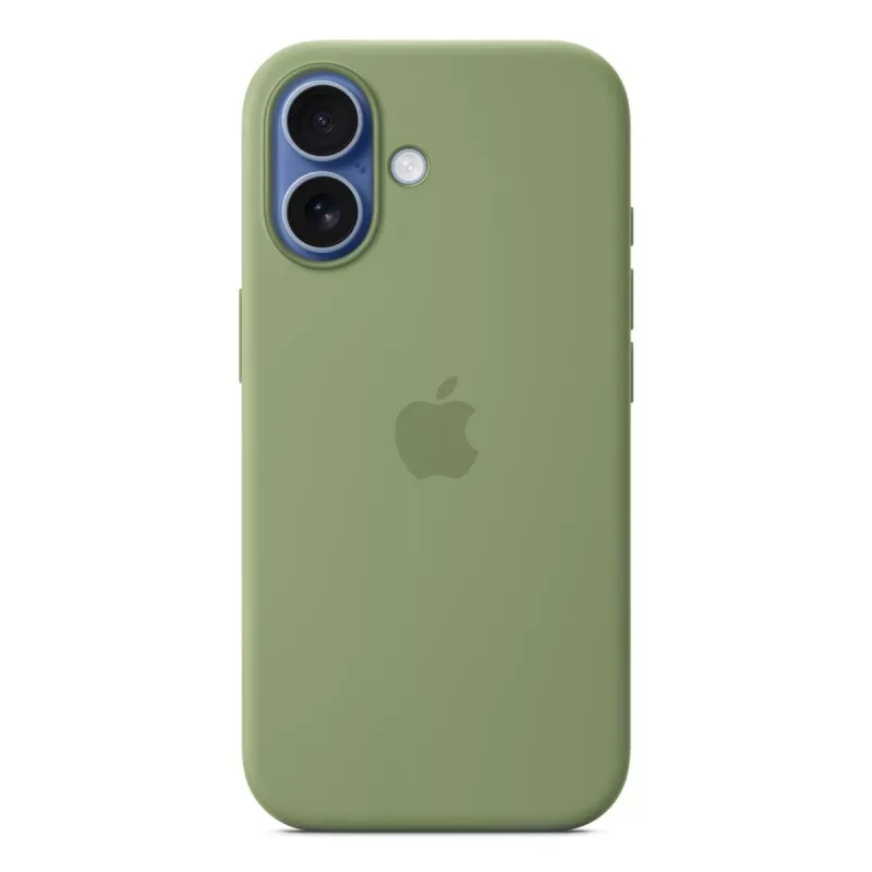 Silikonikuori Apple iPhone 17 MagSafe Light Moss kuori vihreä