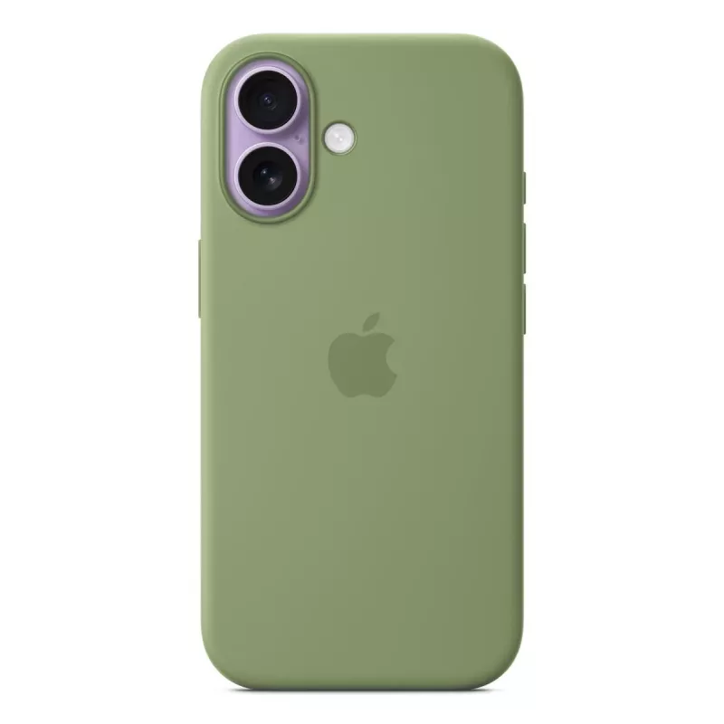 Silikonikuori Apple iPhone 17 MagSafe Light Moss kuori vihreä