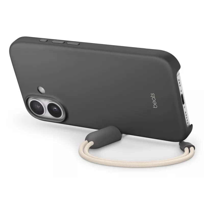 APPLE Beats iPhone 17 - Kickstand-kuori MagSafe-yhteensopiva ja kameran ohjaus - graniitinharmaa