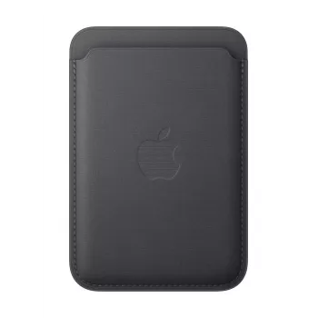 Kortinpidike Apple iPhone FineWoven Wallet MagSafe-yhteensopiva musta Microtwill