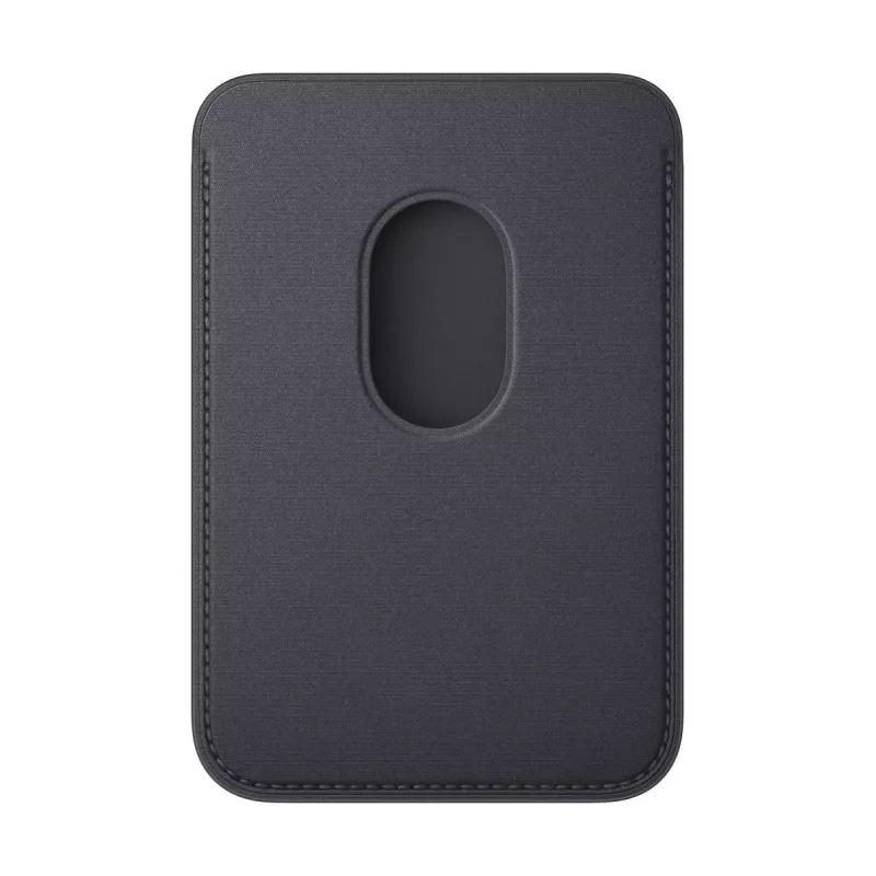 Kortinpidike Apple iPhone FineWoven Wallet MagSafe-yhteensopiva musta Microtwill