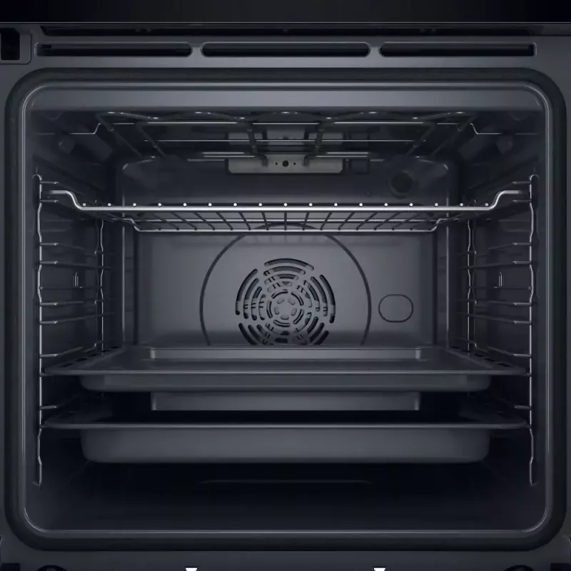 Kalusteisiin asennettava uuni Whirlpool WOI4S8PM0SBA 73 l musta sähkö kosketusohjaus