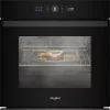 Kalusteisiin asennettava uuni Whirlpool WOI4S8PM0SBA 73 l musta sähkö kosketusohjaus