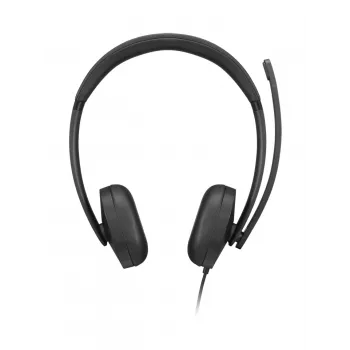 Lenovo VoIP-kuulokemikrofoni 5000 johdollinen panta toimisto/callcenter USB Type-C musta