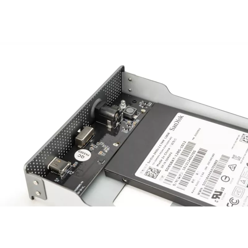 Kiintolevykotelo Digitus DA-71106-1 USB 3.0 3,5 tuuman SATA 16TB alumiini
