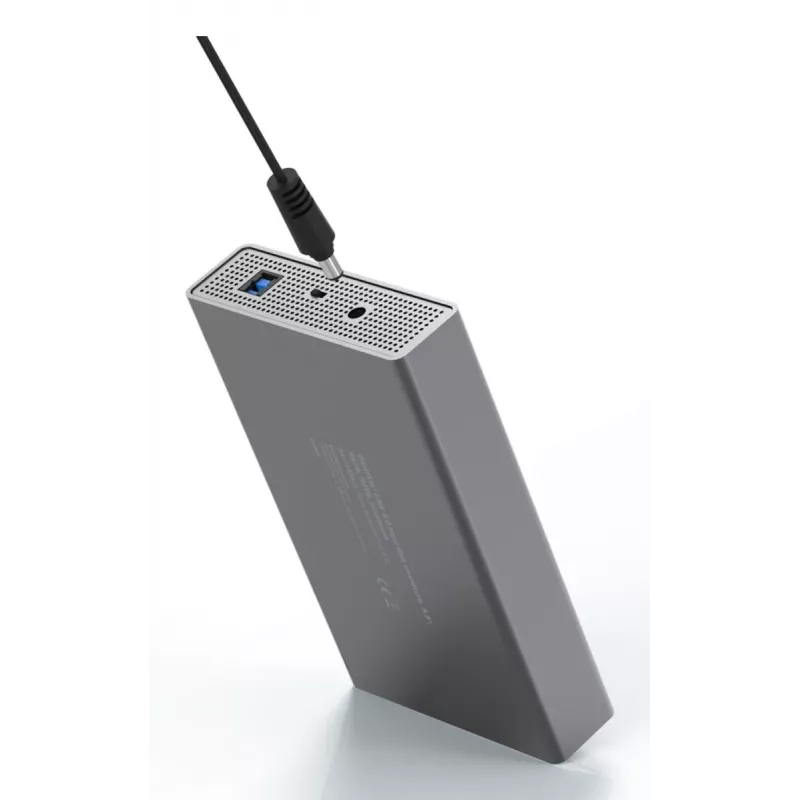 Kiintolevykotelo Digitus DA-71106-1 USB 3.0 3,5 tuuman SATA 16TB alumiini
