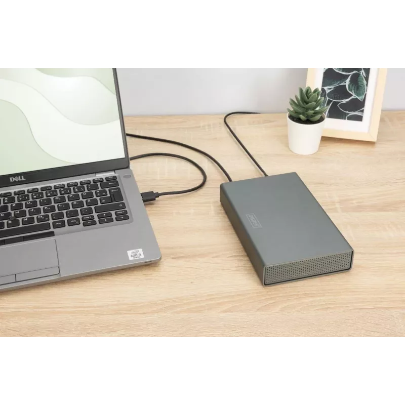 Kiintolevykotelo Digitus DA-71106-1 USB 3.0 3,5 tuuman SATA 16TB alumiini