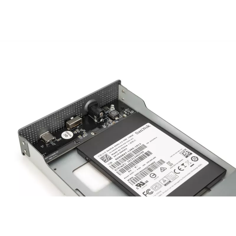 Kiintolevykotelo Digitus DA-71106-1 USB 3.0 3,5 tuuman SATA 16TB alumiini