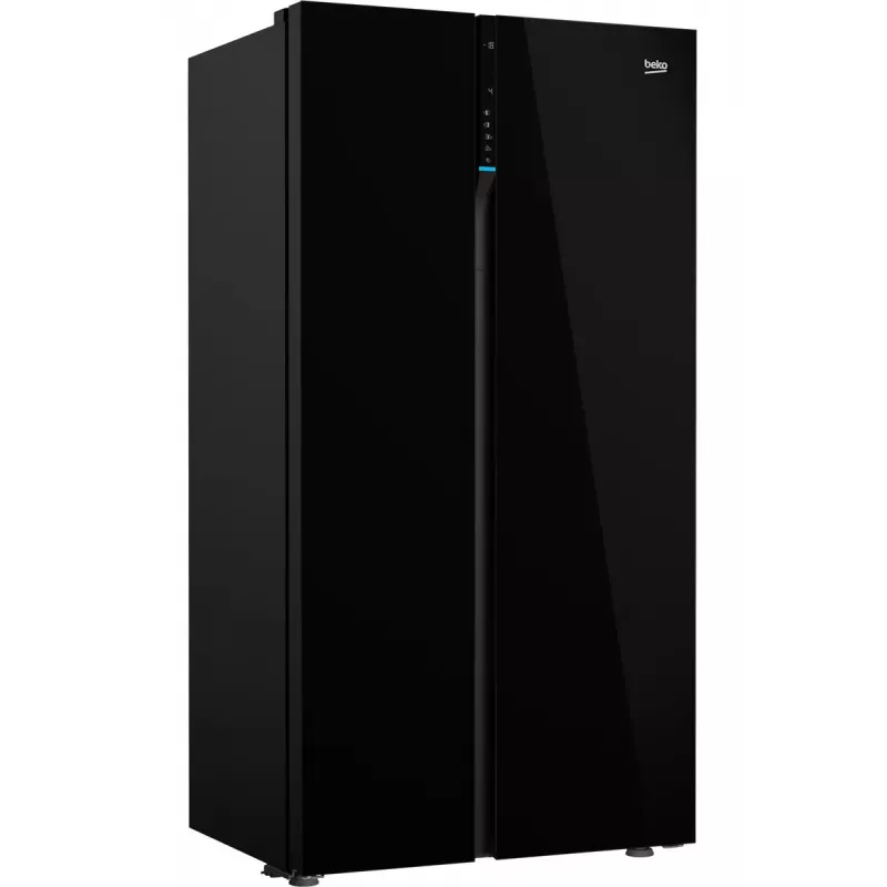 Beko GN163140ZGBN Side-by-Side-jääkaappi vapaasti seisova 558 L musta