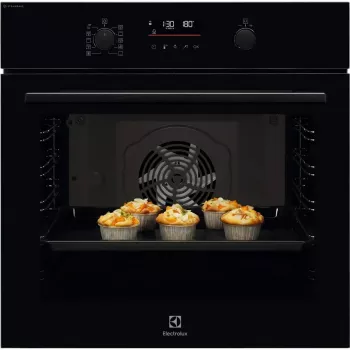 Kalusteisiin asennettava uuni Electrolux EOD6F77WZ SteamBake 600, 72 L, katalyyttinen puhdistus, A+