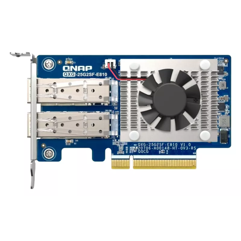 QNAP QXG-25G2SF-E810 verkkokortti sisäinen kuitu 25000 Mbit/s