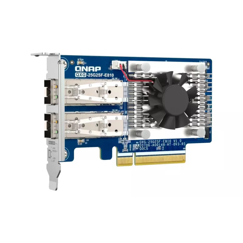 QNAP QXG-25G2SF-E810 verkkokortti sisäinen kuitu 25000 Mbit/s