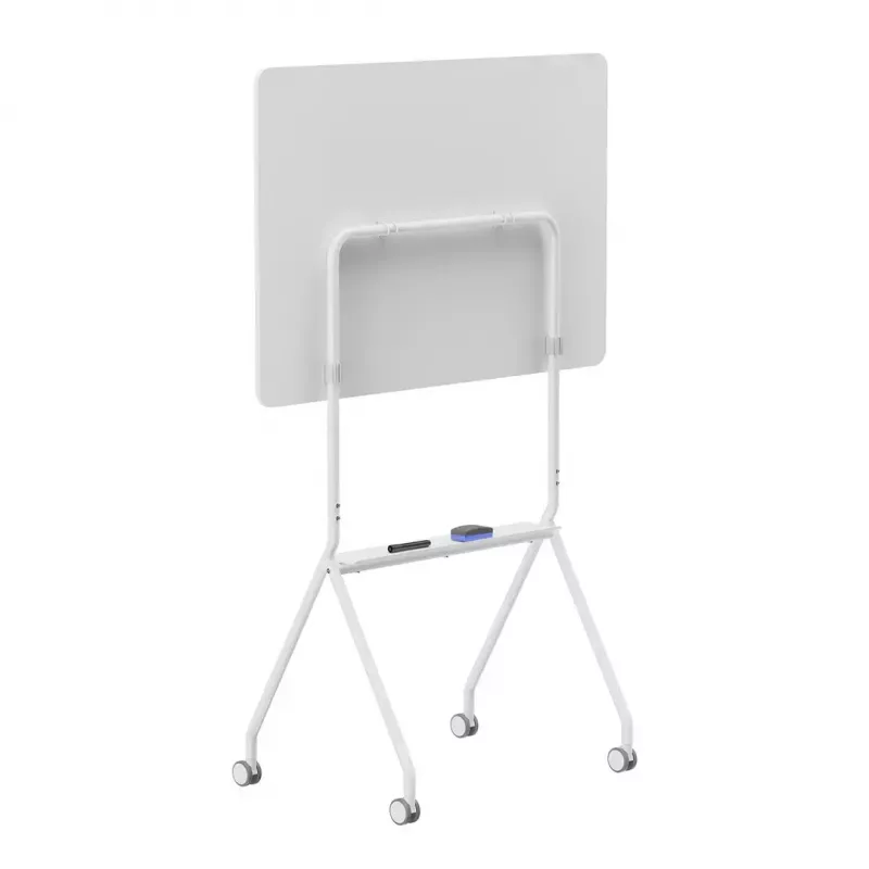Valkotaulu ergo office ER-306 — kuivapyyhittävä yksipuolinen vaakataulu, 1190×790 mm, vapaasti seisova teräs runko pyörillä, magneettinen