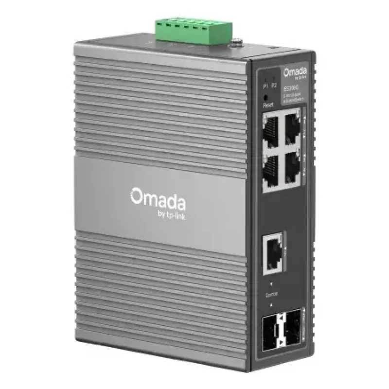 TP-Link Omada IES206G verkkokytkin hallittava Gigabit Ethernet (10/100/1000) musta