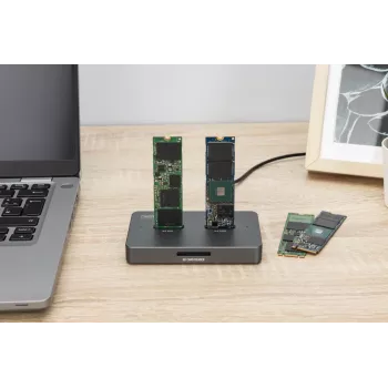 Telakointiasema Digitus DA-71546-1 M.2 NVMe SATA USB-C 10 Gbit/s