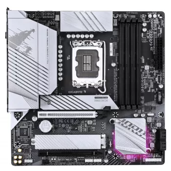 GIGABYTE emolevy B760M AORUS ELITE WIFI6E GEN5 — Micro ATX, LGA1700, DDR5 jopa 5600MHz, 12+1+1 VRM, 2x PCIe4.0 M.2, Wi‑Fi 6E, 2.5 GbE