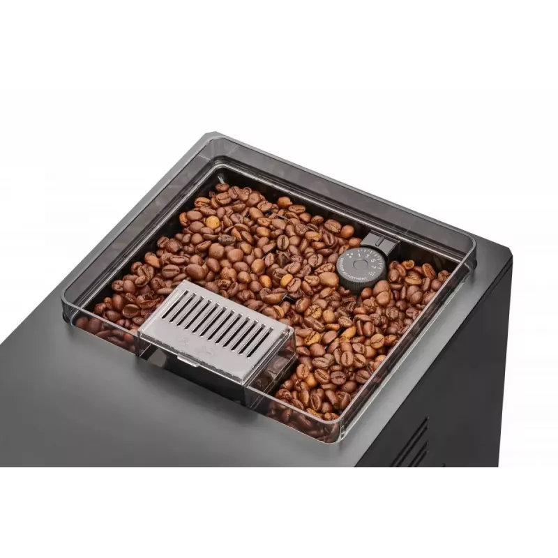 Amica Elegance CM 7011 espressokeitin, teräsmylly, integroitu maidon vaahdotusjärjestelmä