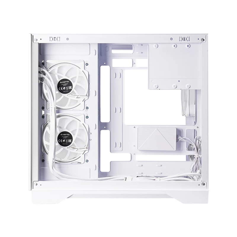 Chieftec GM-30W-TG-OP tietokonekotelo Cube valkoinen