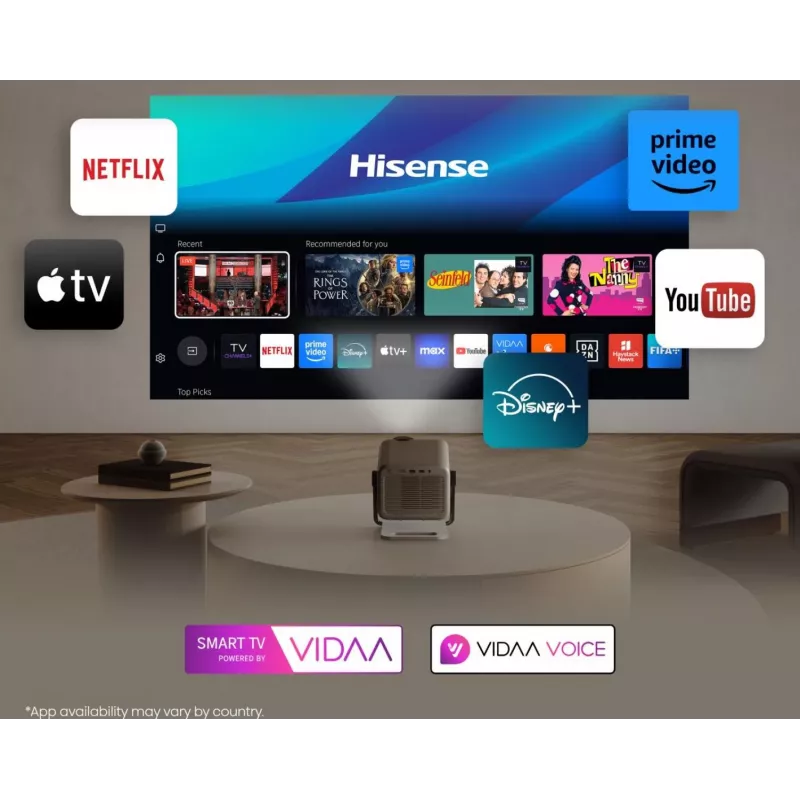 Hisense M2 Pro UHD 4K (3840x2160) 3D harmaa