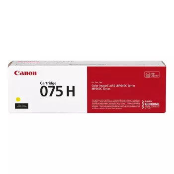 Värikasetti Canon 075 High Capacity 2500 sivua keltainen