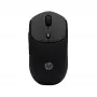 HP 400 Quiet musta langaton hiiri, molempikätinen, RF langaton + Bluetooth, 6000 DPI, musta