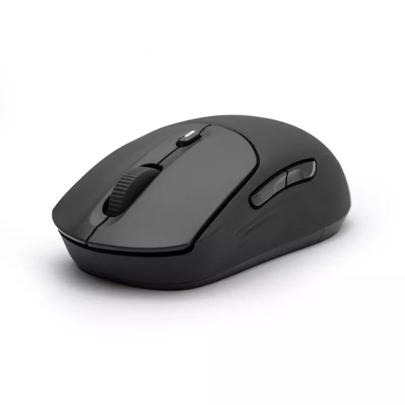 HP 400 Quiet musta langaton hiiri, molempikätinen, RF langaton + Bluetooth, 6000 DPI, musta