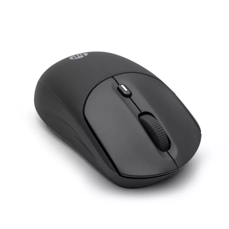 HP 400 Quiet musta langaton hiiri, molempikätinen, RF langaton + Bluetooth, 6000 DPI, musta