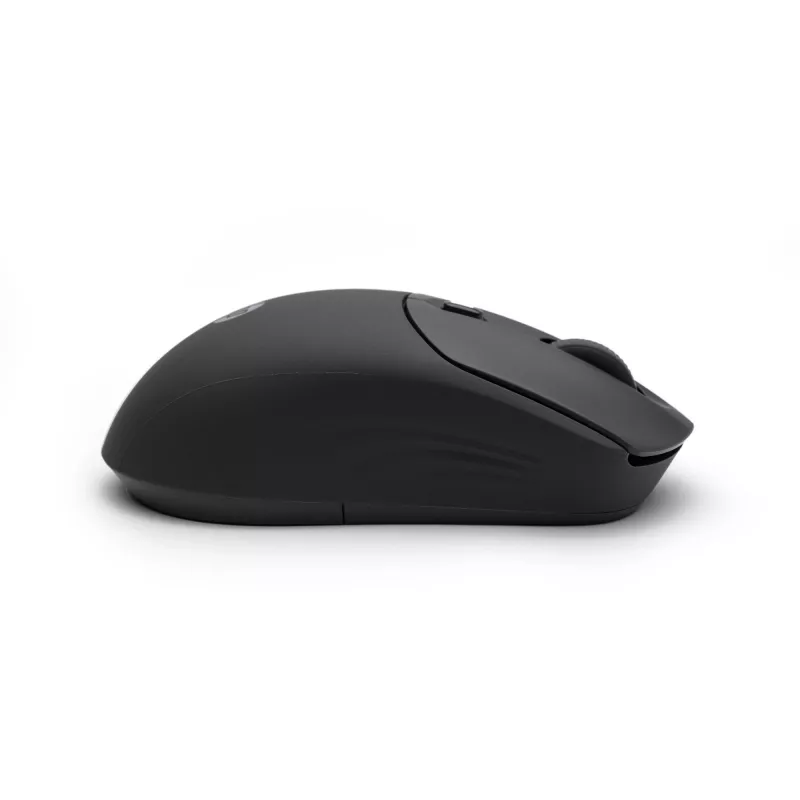 HP 400 Quiet musta langaton hiiri, molempikätinen, RF langaton + Bluetooth, 6000 DPI, musta