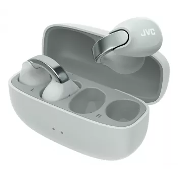 JVC HA-NP1T headset True Wireless Stereo (TWS) korvaklipsi puhelut/musiikki USB Type-C Bluetooth harmaa, hopea