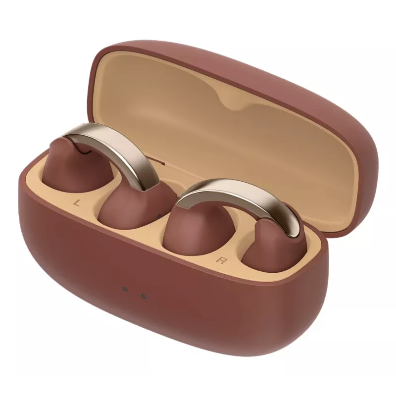 JVC HA-NP1T headset True Wireless Stereo (TWS) korvaklipsi puhelut/musiikki USB Type-C Bluetooth ruskea, hopea