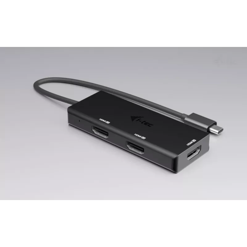 i-tec USB-C Triple 4K HDMI -videosovitin, Power Delivery 100W