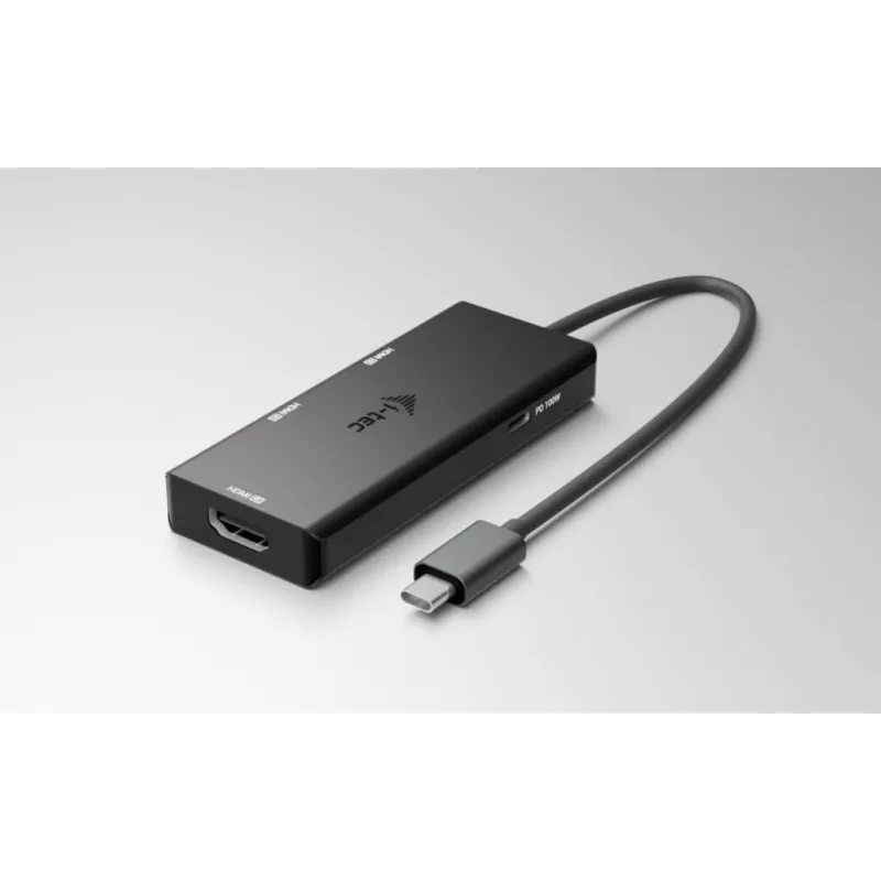 i-tec USB-C Triple 4K HDMI -videosovitin, Power Delivery 100W
