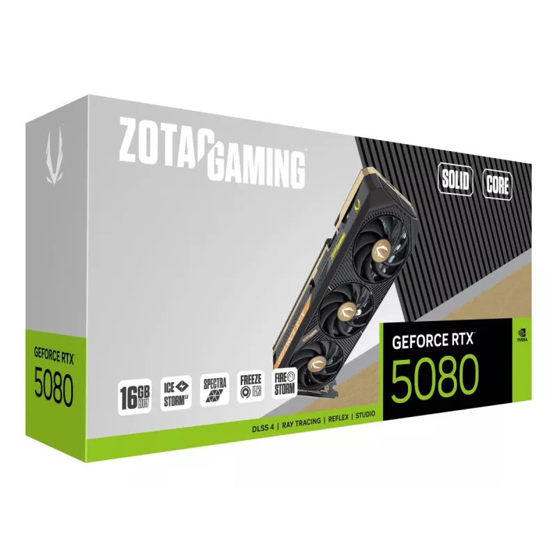 ZOTAC -näytönohjain - GeForce RTX 5080 - 16 GB GDDR7