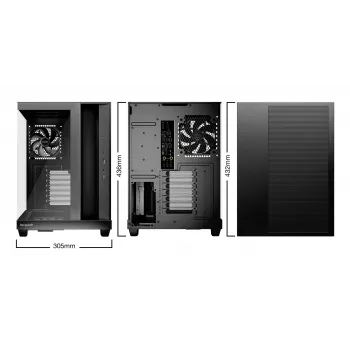 be quiet! Light Base 500 -tietokonekotelo Midi Tower musta