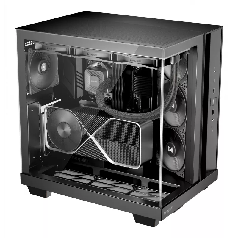 be quiet! Light Base 500 -tietokonekotelo Midi Tower musta