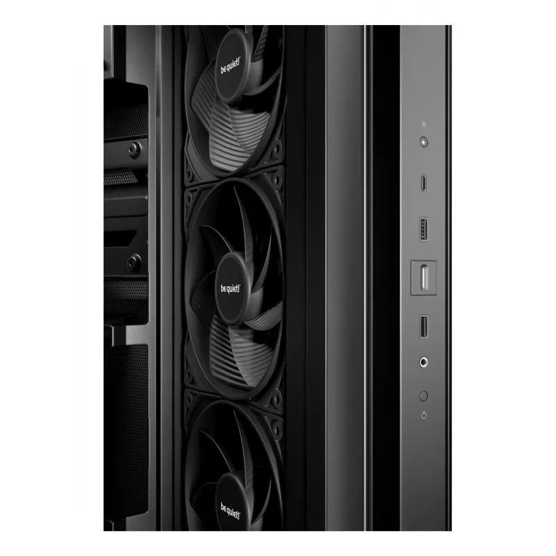 be quiet! Light Base 500 -tietokonekotelo Midi Tower musta